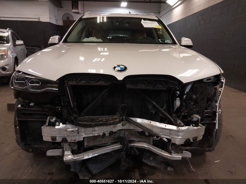 2021 BMW X7 xDrive40I VIN: 5UXCW2C01M9G75054 Lot: 40551627