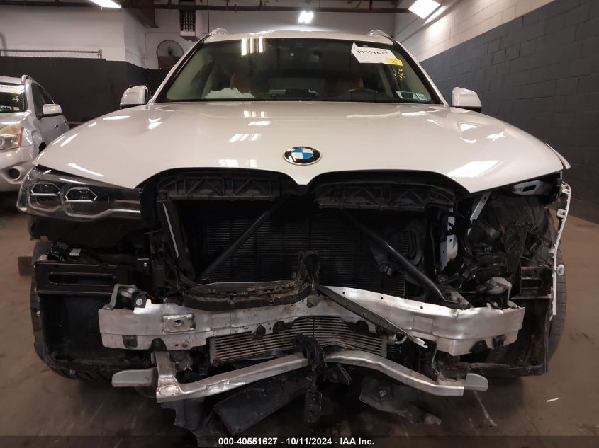 2021 BMW X7 xDrive40I VIN: 5UXCW2C01M9G75054 Lot: 40551627