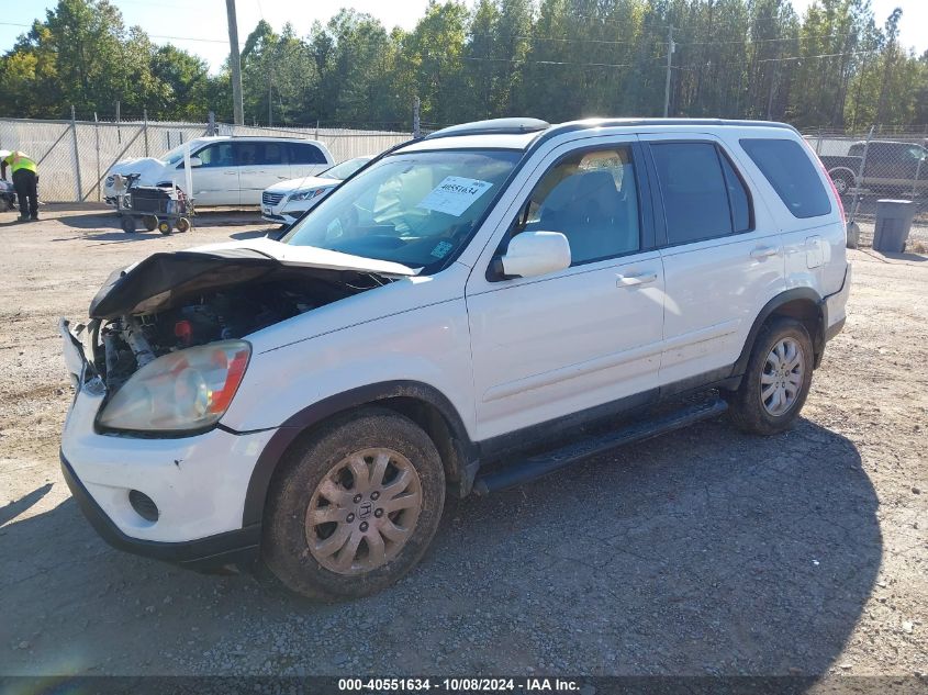 SHSRD78996U407860 2006 Honda Cr-V Se