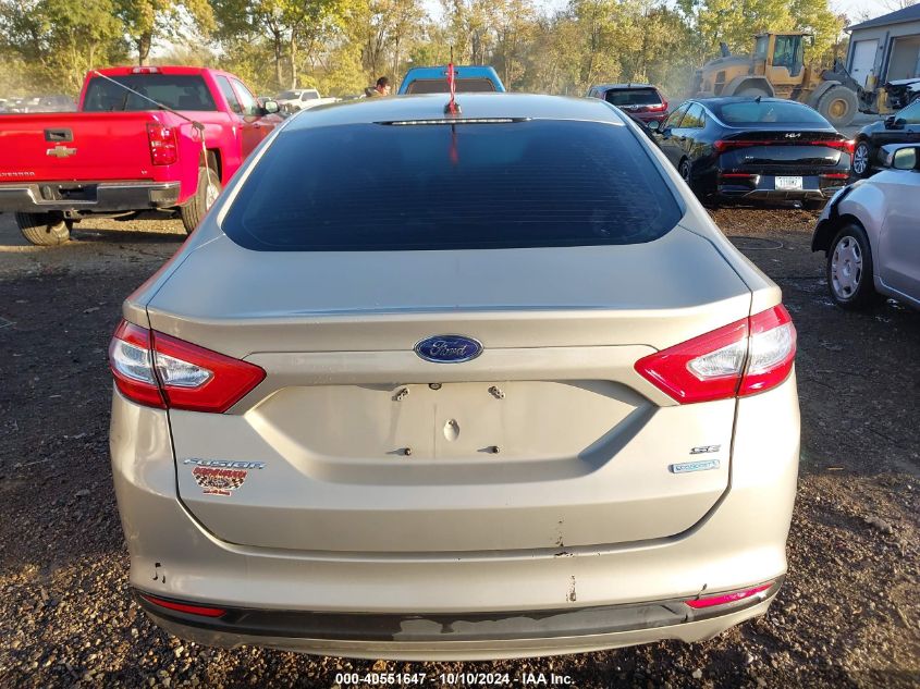 2016 FORD FUSION SE - 3FA6P0HD7GR150054