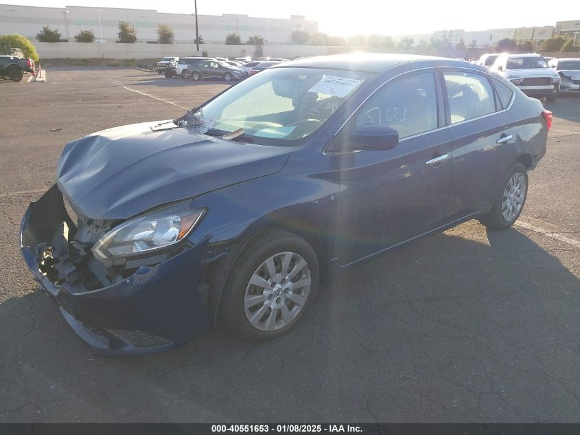 VIN 3N1AB7AP1HY224918 2017 Nissan Sentra, S no.2