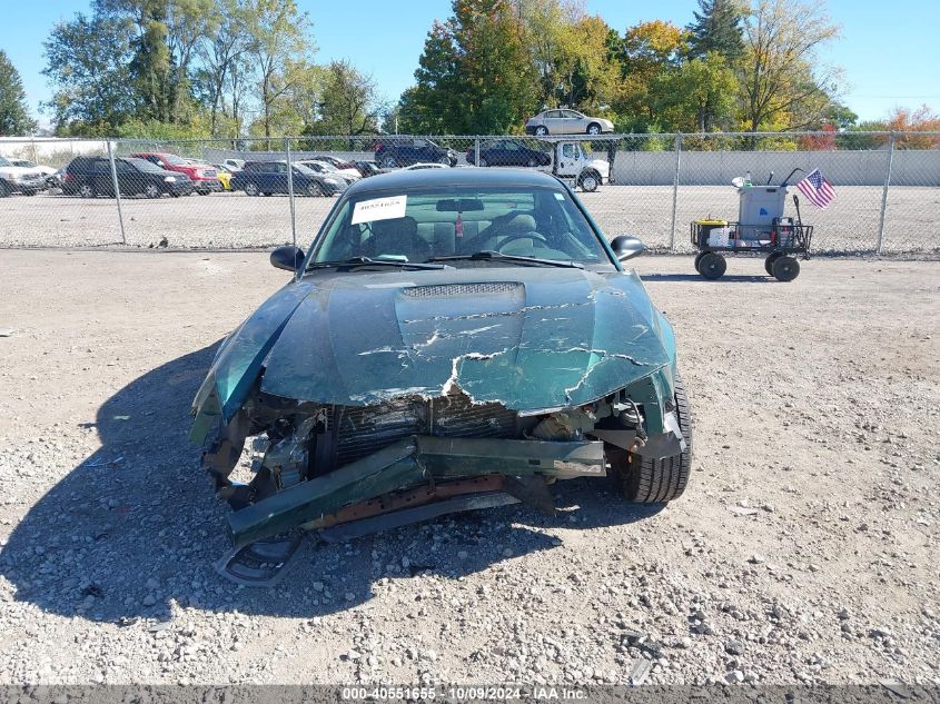 2002 Ford Mustang VIN: 1FAFP40472F225022 Lot: 40551655