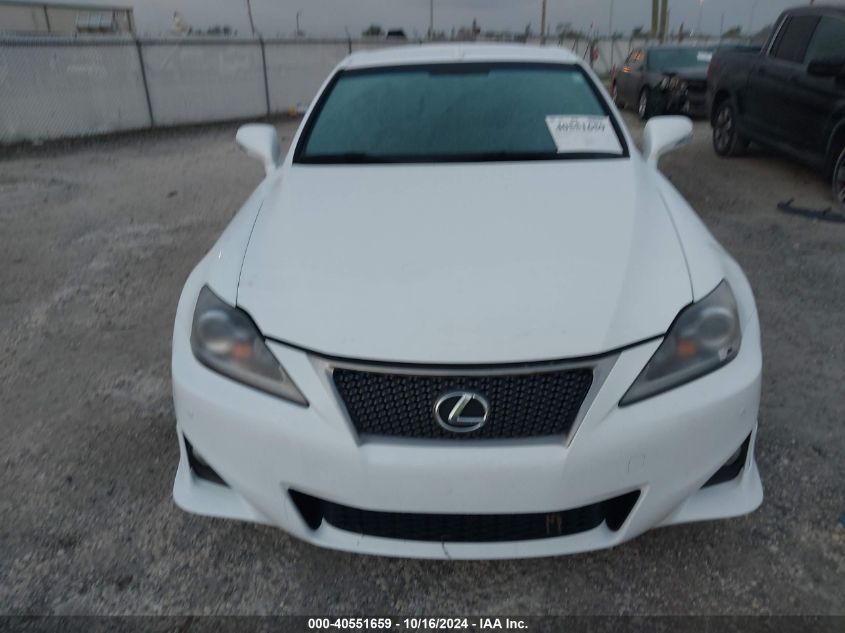 2014 Lexus Is 350C VIN: JTHFE2C25E2510780 Lot: 40551659