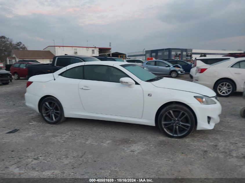 2014 Lexus Is 350C VIN: JTHFE2C25E2510780 Lot: 40551659