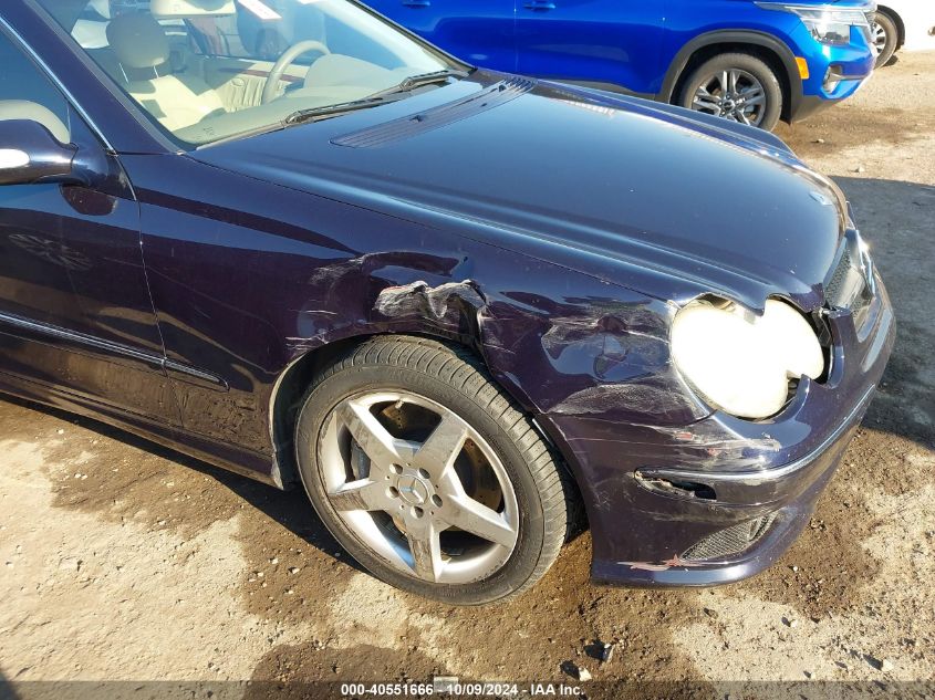 WDBTJ56H59F268250 2009 Mercedes-Benz Clk-Class 3.5L