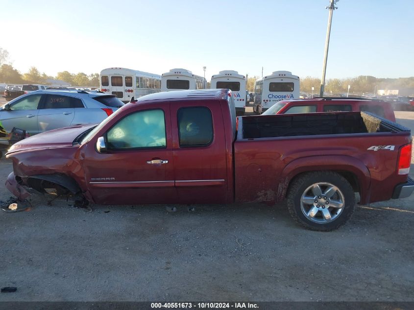 2013 GMC Sierra 1500 Sle VIN: 1GTR2VE74DZ118686 Lot: 40551673