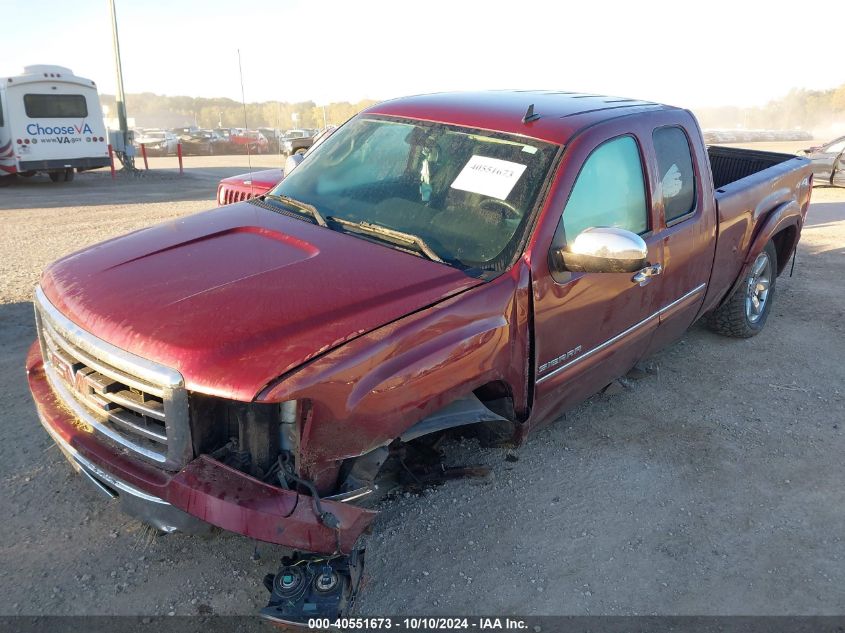 2013 GMC Sierra 1500 Sle VIN: 1GTR2VE74DZ118686 Lot: 40551673