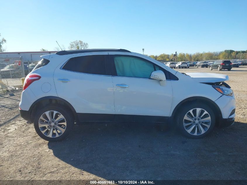 2019 Buick Encore Fwd Preferred VIN: KL4CJASB3KB824266 Lot: 40551683