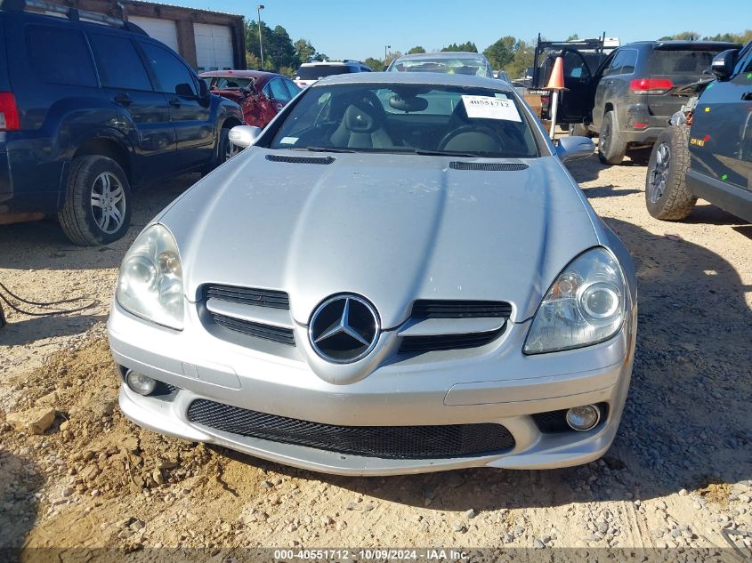 2006 Mercedes-Benz Slk 350 VIN: WDBWK56F86F105001 Lot: 40551712