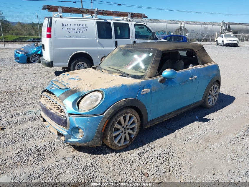 2016 MINI CONVERTIBLE COOPER S - WMWWG9C50G3A92480