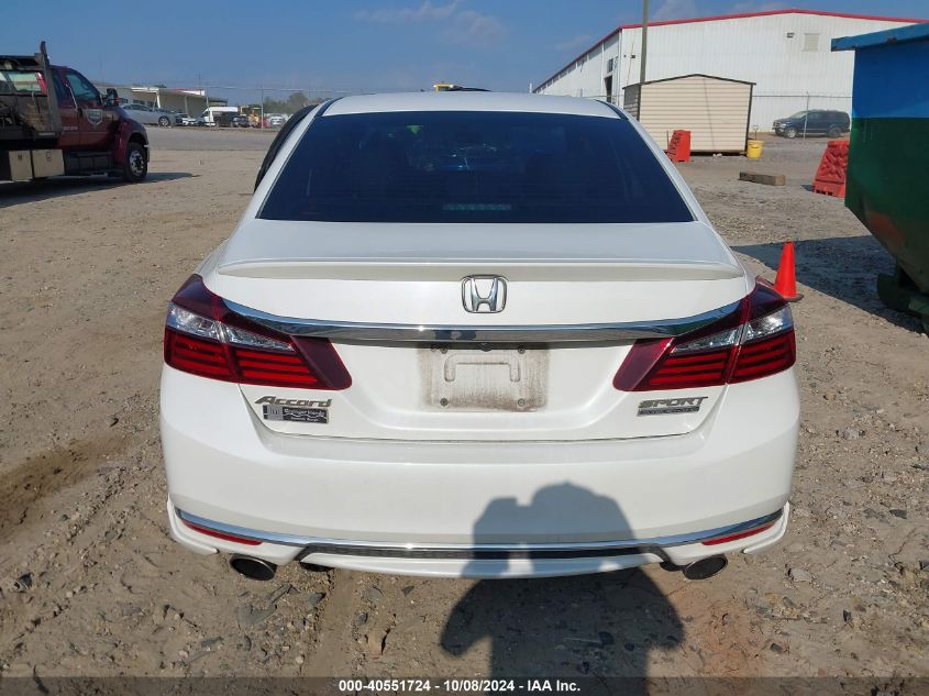 1HGCR2F14HA170920 2017 Honda Accord Sport Se