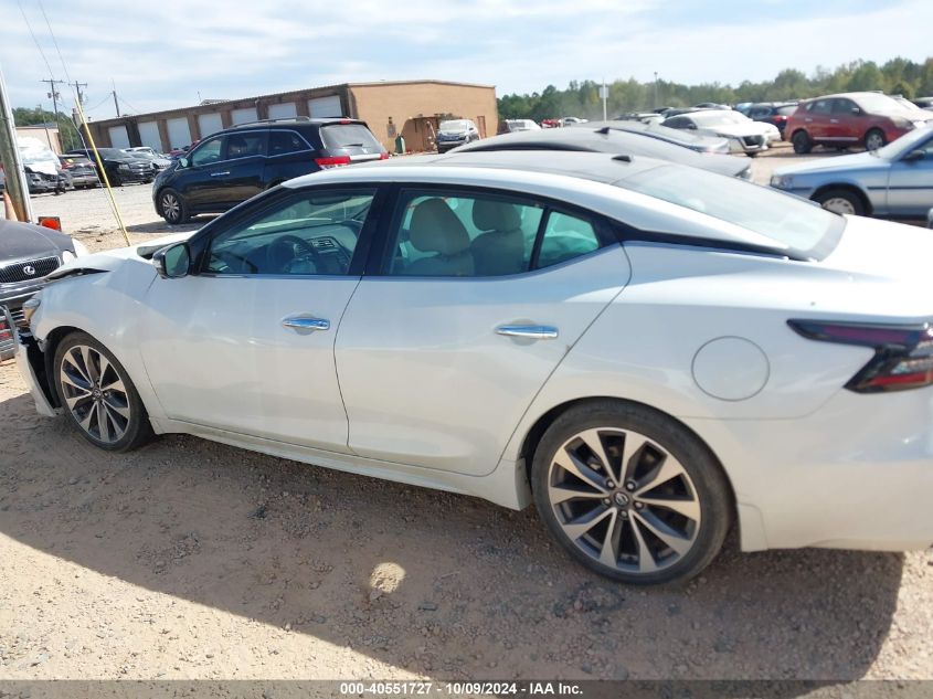 2022 Nissan Maxima Platinum Xtronic Cvt VIN: 1N4AA6FVXNC508320 Lot: 40551727