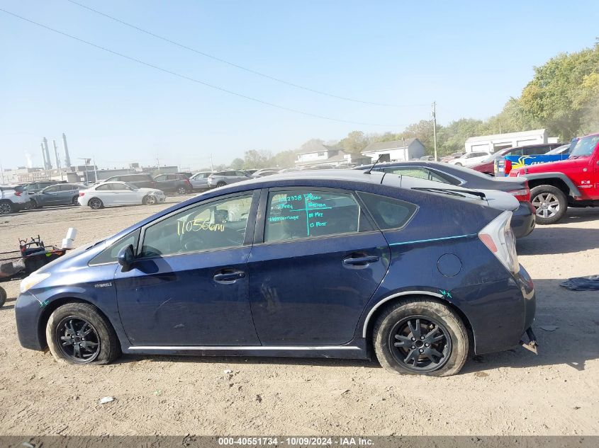 2014 Toyota Prius Two VIN: JTDKN3DU3E0392407 Lot: 40551734