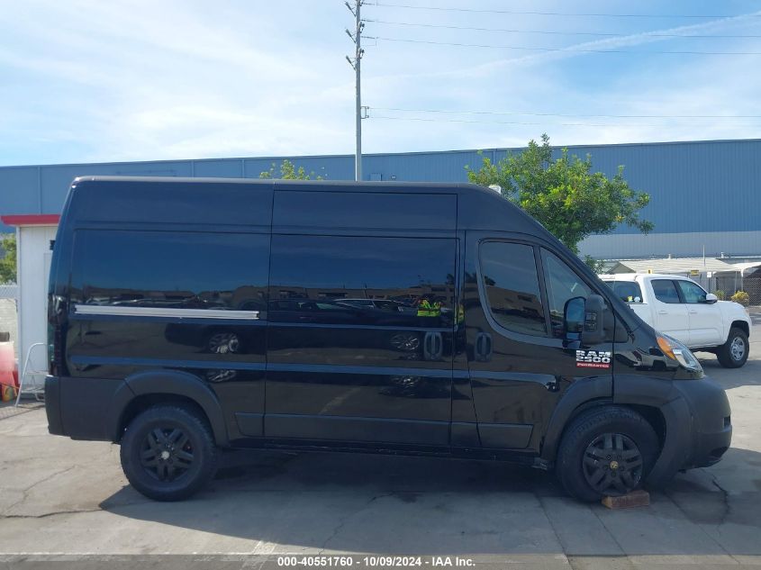 2021 Ram Promaster 2500 High Roof 136 Wb VIN: 3C6LRVCG4ME579247 Lot: 40551760