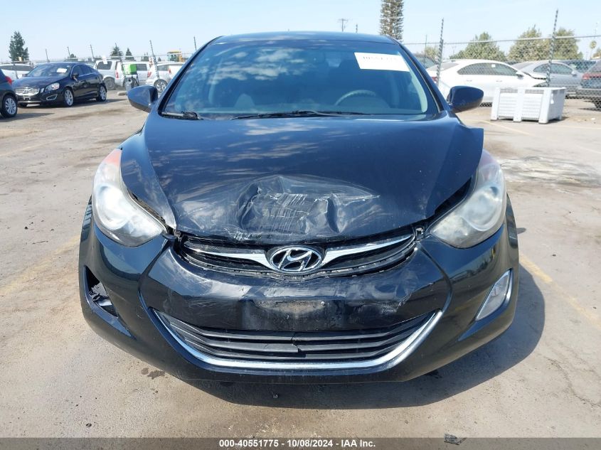 KMHDH4AE9DU820910 2013 Hyundai Elantra Gls