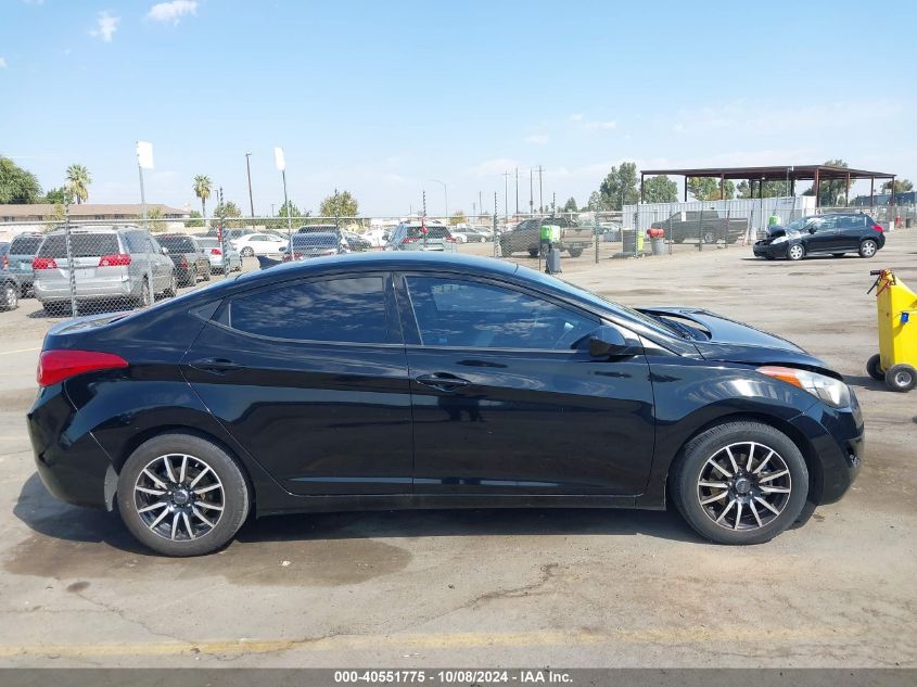 KMHDH4AE9DU820910 2013 Hyundai Elantra Gls