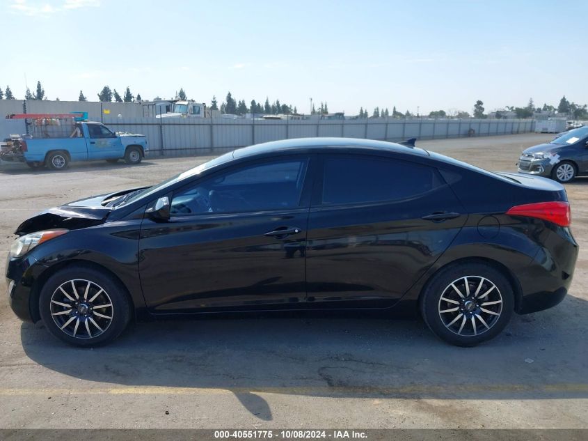 KMHDH4AE9DU820910 2013 Hyundai Elantra Gls