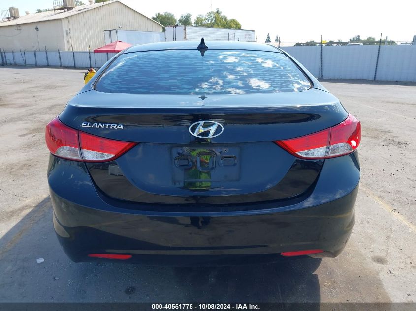 KMHDH4AE9DU820910 2013 Hyundai Elantra Gls