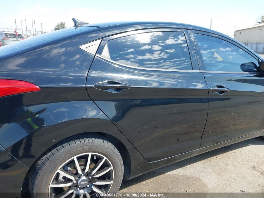 KMHDH4AE9DU820910 2013 Hyundai Elantra Gls