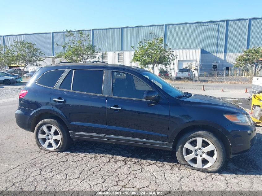 5NMSH13E47H042146 2007 Hyundai Santa Fe Limited/Se