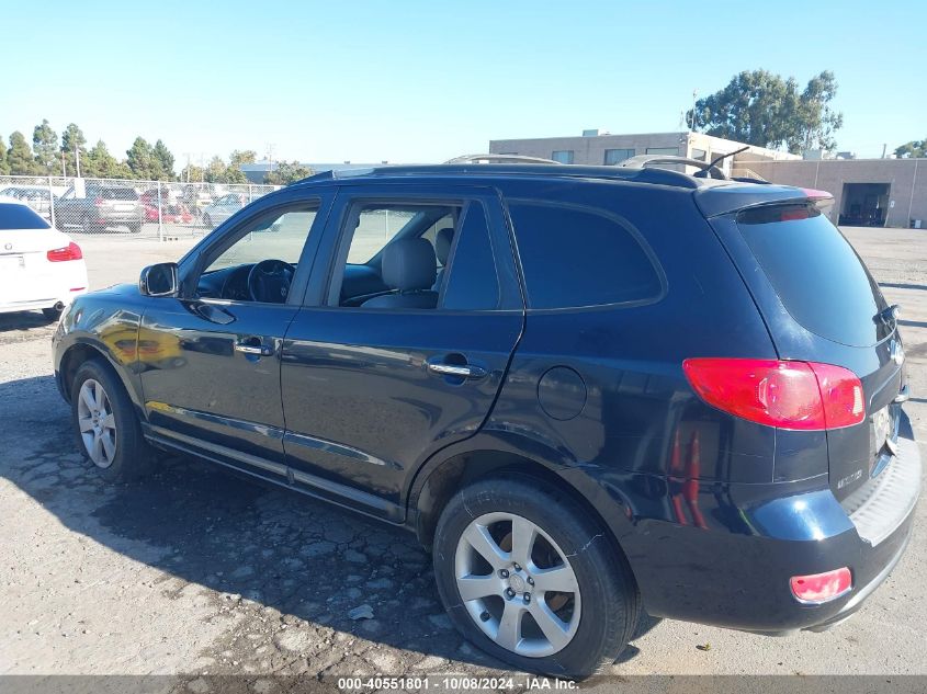 5NMSH13E47H042146 2007 Hyundai Santa Fe Limited/Se