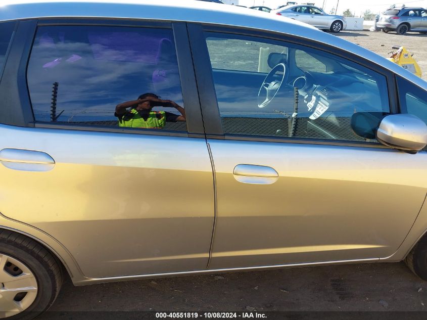 2013 Honda Fit VIN: JHMGE8G37DC003432 Lot: 40551819