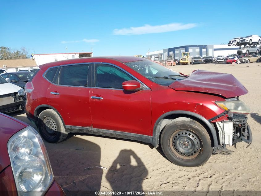 2014 Nissan Rogue S/Sl/Sv VIN: 5N1AT2MT4EC849805 Lot: 40551820