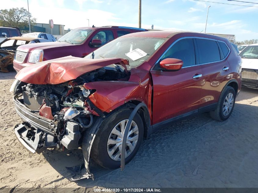 2014 Nissan Rogue S/Sl/Sv VIN: 5N1AT2MT4EC849805 Lot: 40551820