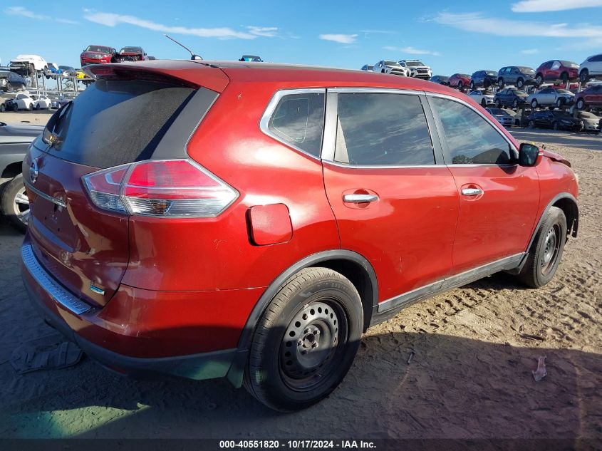 2014 Nissan Rogue S/Sl/Sv VIN: 5N1AT2MT4EC849805 Lot: 40551820