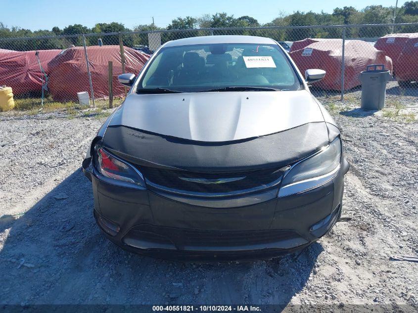 2015 Chrysler 200 Limited VIN: 1C3CCCAB6FN638050 Lot: 40551821