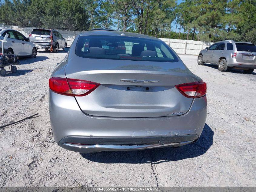 2015 Chrysler 200 Limited VIN: 1C3CCCAB6FN638050 Lot: 40551821