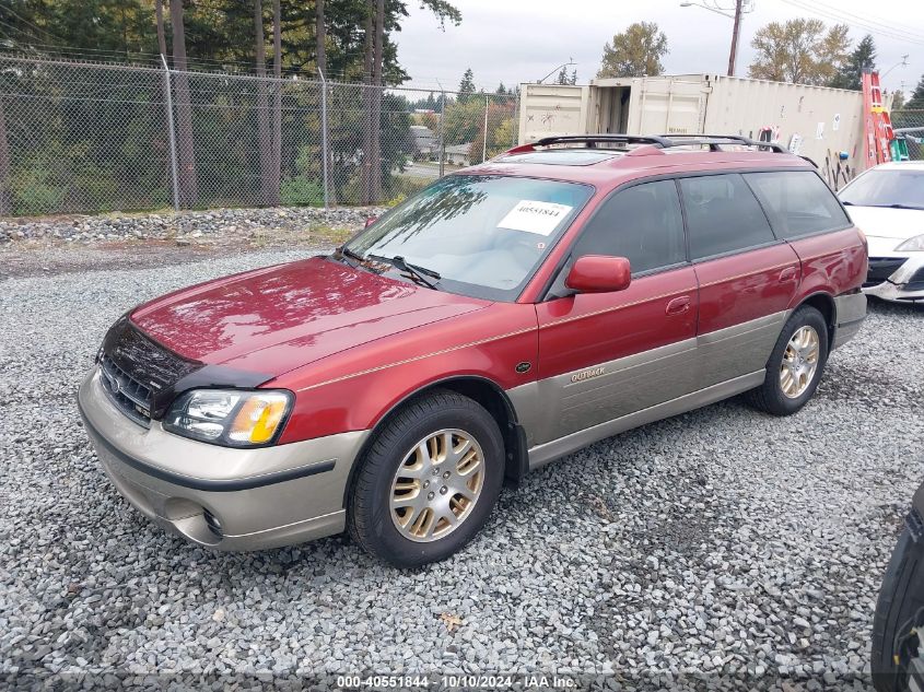 4S3BH806727664245 2002 Subaru Outback H6-3.0 L.l. Bean Edition