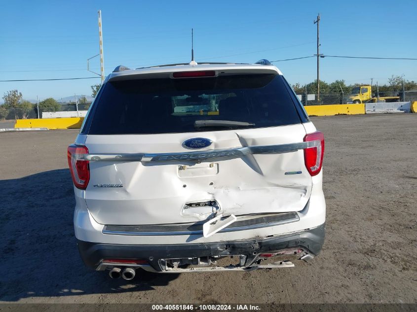 2018 Ford Explorer Platinum VIN: 1FM5K8HT9JGA98611 Lot: 40551846