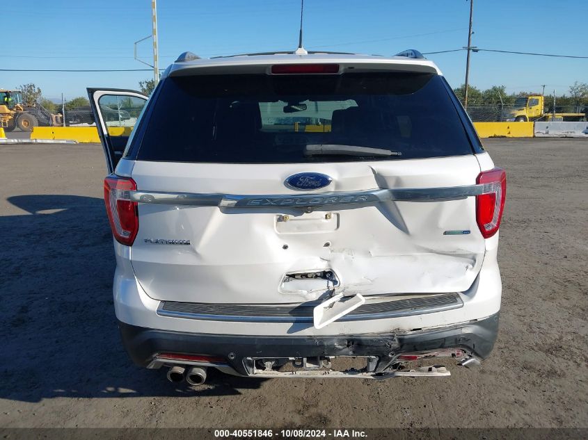 2018 Ford Explorer Platinum VIN: 1FM5K8HT9JGA98611 Lot: 40551846