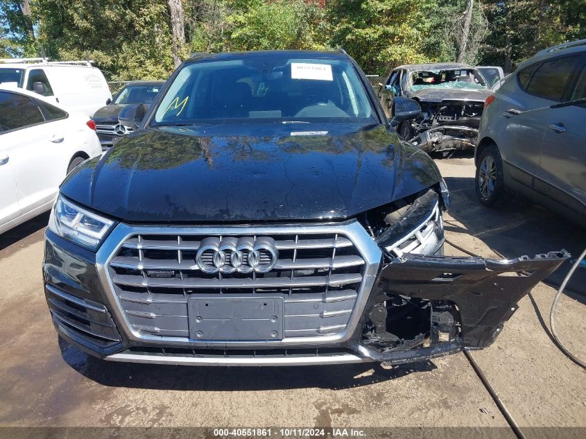 2018 Audi Q5 2.0T Premium/2.0T Tech Premium VIN: WA1BNAFY5J2175583 Lot: 40551861