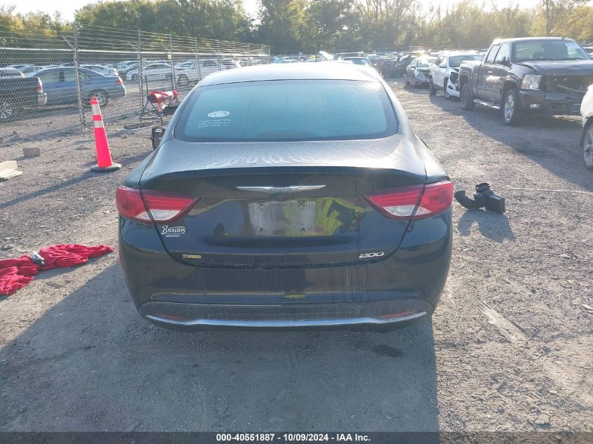 2016 Chrysler 200 Limited VIN: 1C3CCCAB9GN105630 Lot: 40551887