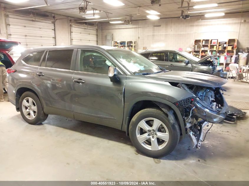 5TDKDRAH0PS046893 2023 Toyota Highlander L/Le/Xle/Limited/Platinum