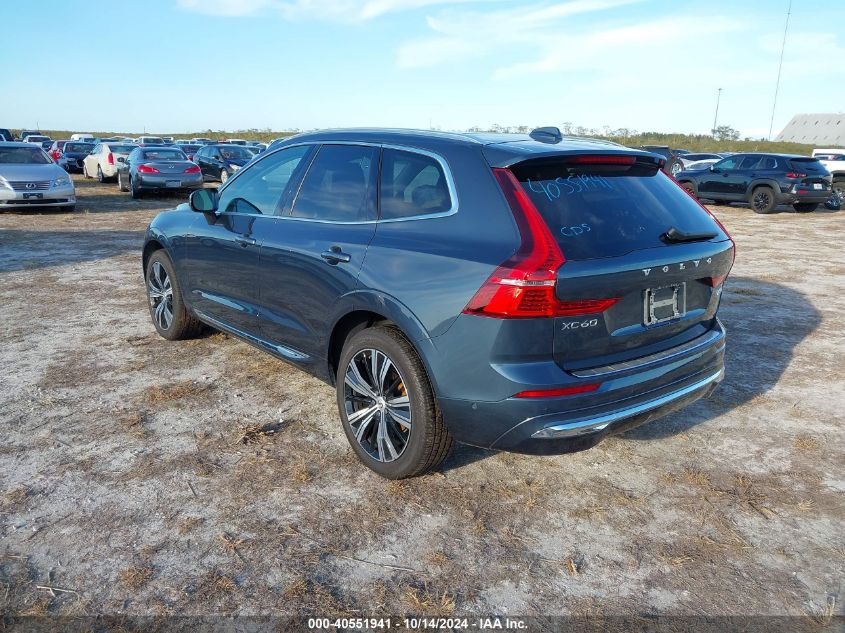 2023 Volvo Xc60 B5 Plus Bright Theme VIN: YV4L12REXP1331528 Lot: 40551941