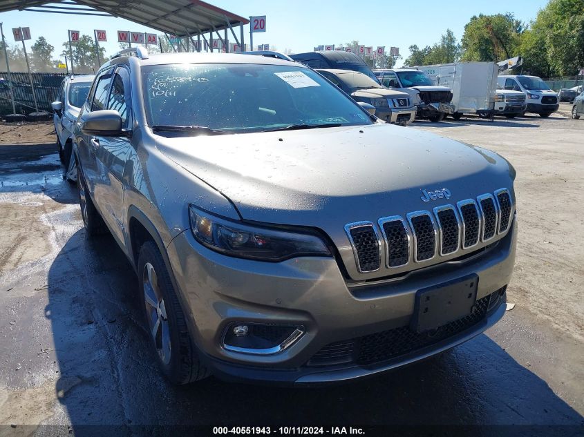 2019 Jeep Cherokee Limited 4X4 VIN: 1C4PJMDX1KD230300 Lot: 40551943