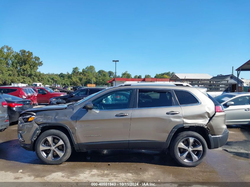 2019 Jeep Cherokee Limited 4X4 VIN: 1C4PJMDX1KD230300 Lot: 40551943