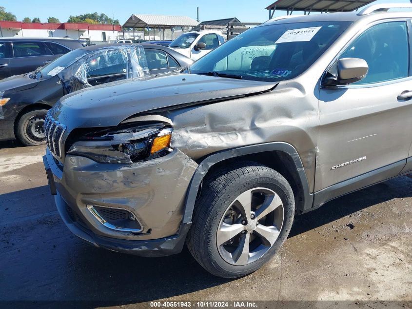 2019 Jeep Cherokee Limited 4X4 VIN: 1C4PJMDX1KD230300 Lot: 40551943