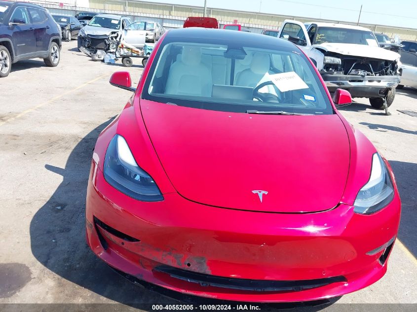 2022 Tesla Model 3 VIN: 5YJ3E1EB9NF120368 Lot: 40552005