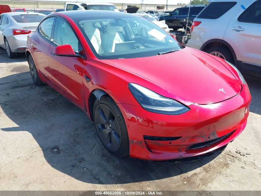 5YJ3E1EB9NF120368 2022 TESLA MODEL 3 - Image 1