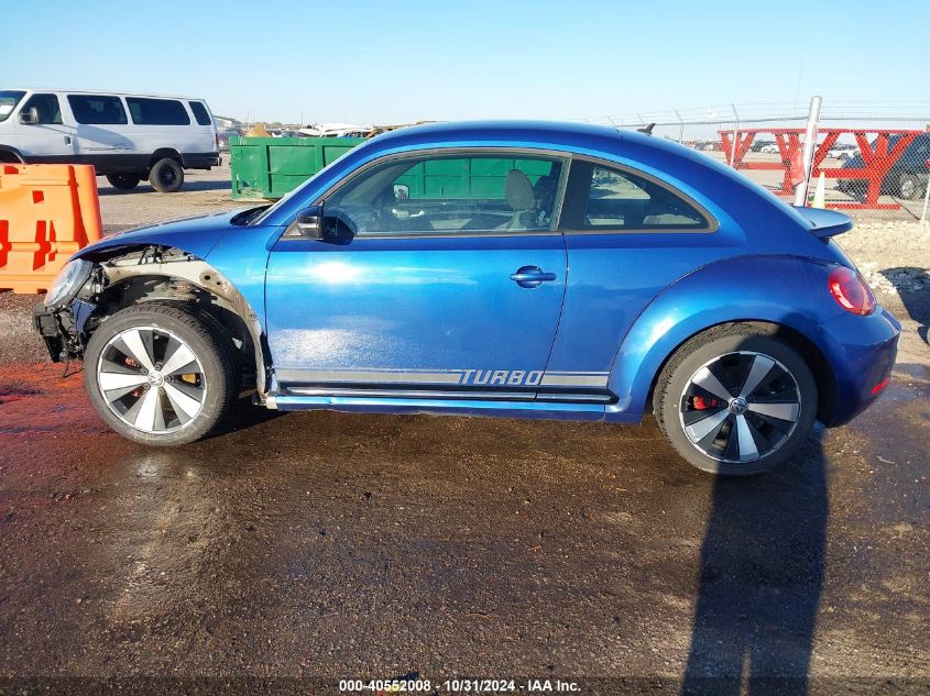 2013 Volkswagen Beetle 2.0T Turbo VIN: 3VW467AT2DM604828 Lot: 40552008