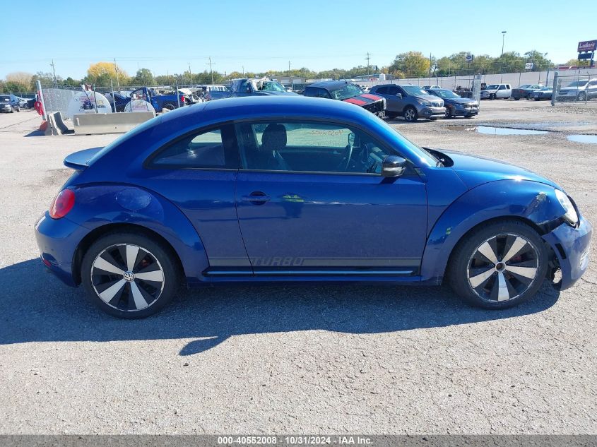 2013 Volkswagen Beetle 2.0T Turbo VIN: 3VW467AT2DM604828 Lot: 40552008