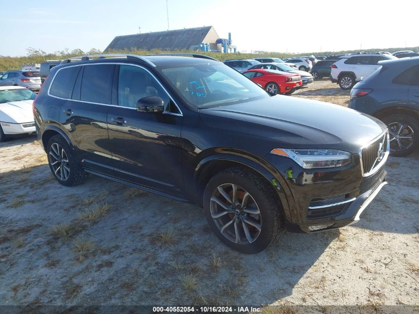 VIN YV4A22PK4K1464551 2019 Volvo XC90, T6 Momentum no.1