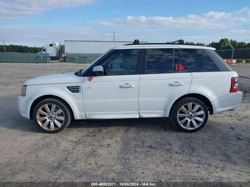 2012 Land Rover Range Rover Sport Sc VIN: SALSH2E43CA759287 Lot: 40552071