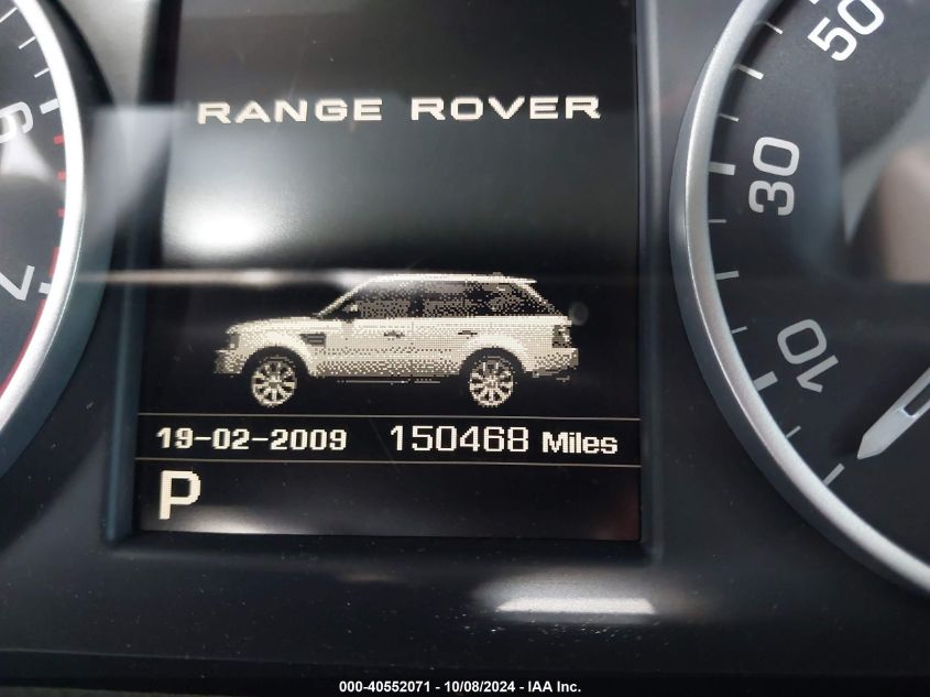 2012 Land Rover Range Rover Sport Sc VIN: SALSH2E43CA759287 Lot: 40552071