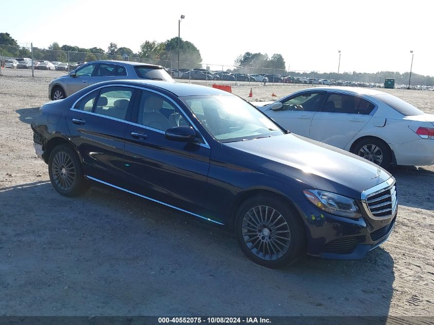 55SWF4KB0GU160193 2016 MERCEDES-BENZ C CLASS - Image 1