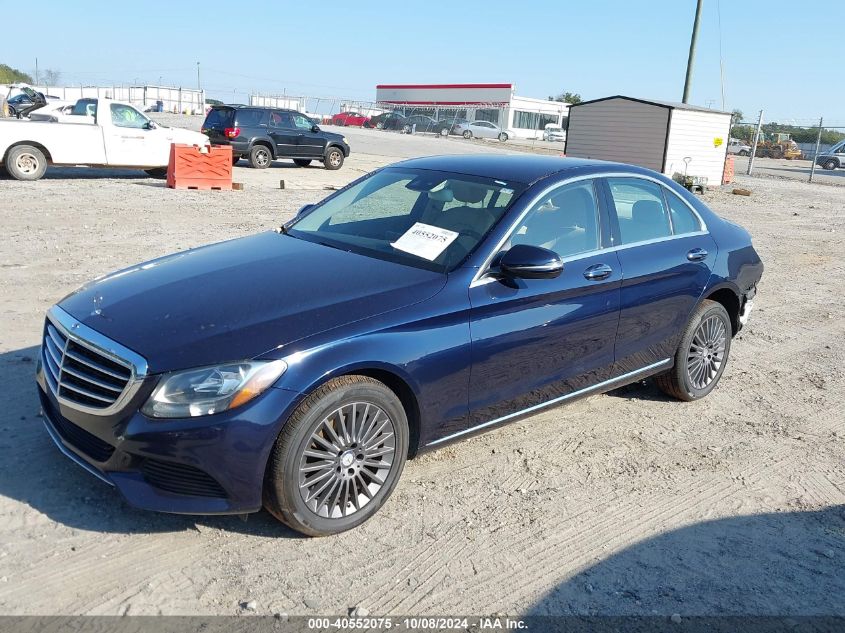 55SWF4KB0GU160193 2016 MERCEDES-BENZ C CLASS - Image 2